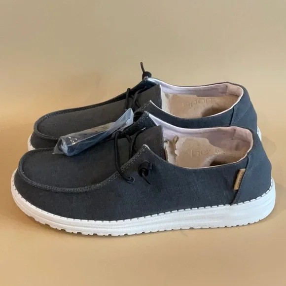 Hey Dude Wendy black chambray - Picture 7 of 10